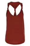 Isabel Marant Knot-detail Top In Red