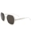 Isabel Marant 55mm Gradient Square Sunglasses In Green