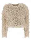 Isabel Marant Fedra Cardigan In Neutral
