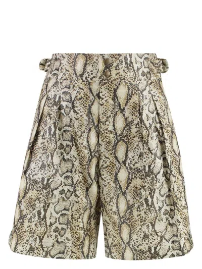 ISABEL MARANT WOMEN'S FELIZE PRINTED BERMUDA SHORTS