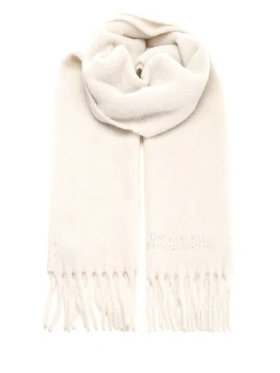 Isabel Marant Women "firny" Long Scarf In White