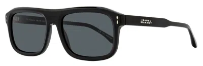 Isabel Marant Women's Flat Top Sunglasses Im0110s 807ir Black 56mm In Multi