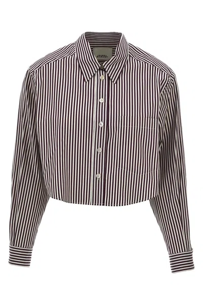 ISABEL MARANT ISABEL MARANT WOMEN 'FLEORA' CROPPED SHIRT
