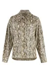 Isabel Marant Floran Printed Shirt In Animalier