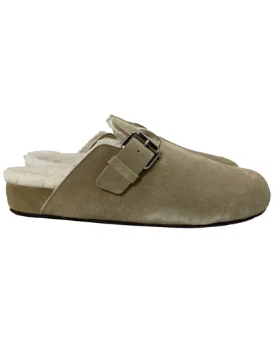 Isabel Marant Women's Goat Suede Mirvin Shearling-lined Clog