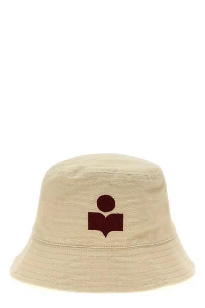 Isabel Marant Woman Ivory Cotton Haley Bucket Hat In Cream