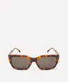 Isabel Marant Women's Havana Acetate Square Sunglasses In Brown