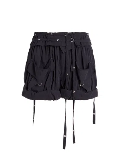 Isabel Marant Women's Heidi Cargo Shorts In Faded Black