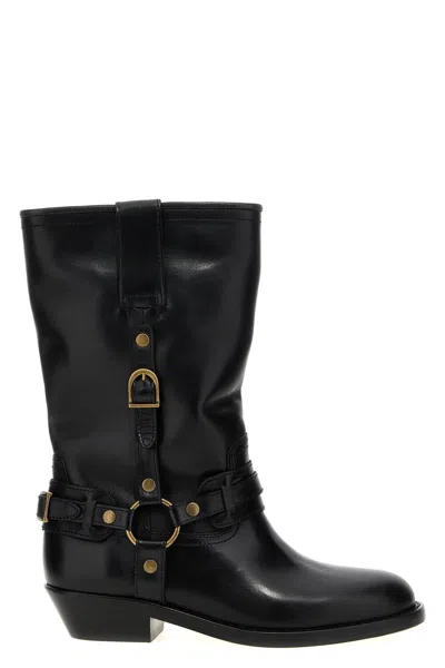 Isabel Marant Women 'heiko' Ankle Boots In Black