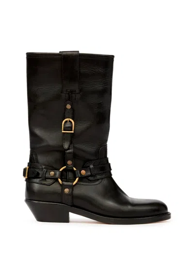 ISABEL MARANT ISABEL MARANT WOMEN HEIKO BOOTS WITH STRAPS