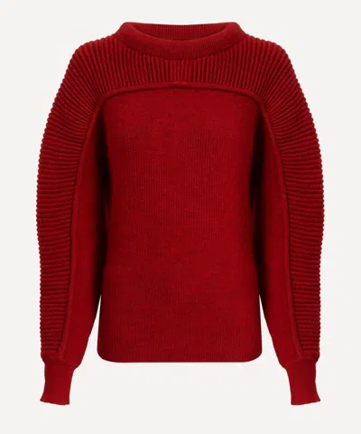Isabel Marant Women's Hoby Ribbed Wool Jumper