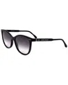 Isabel Marant Women's Butterfly Sunglasses Im0078s 8079o Black 57mm In Black