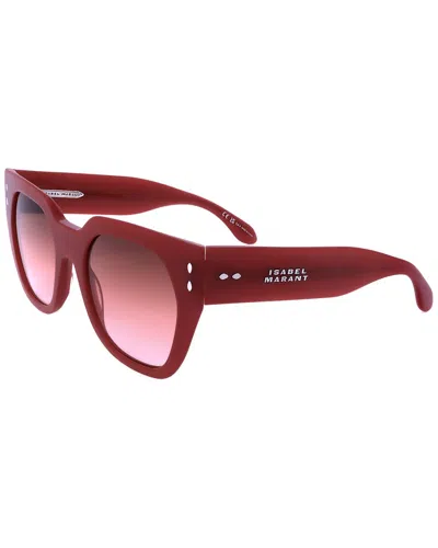 Isabel Marant Women's Im 0158/s 53mm Sunglasses In Red