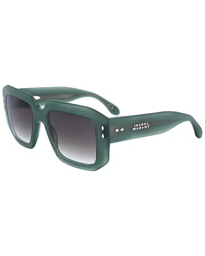 Isabel Marant Women's Im0143 53mm Sunglasses In Green