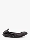 Isabel Marant Leather Ballerinas Studded Polka Dot In Black