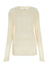 Isabel Marant Women's Ivory Cotton Blend Cooper Sweater