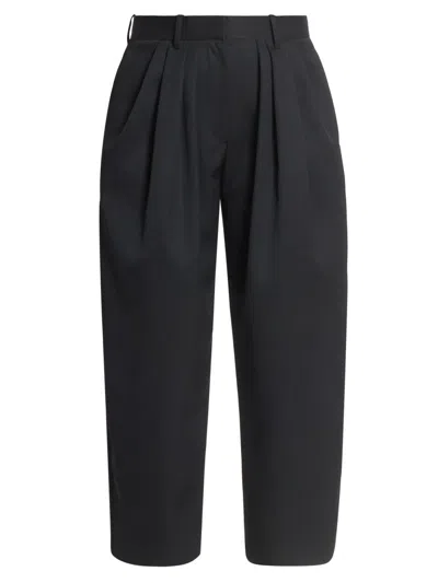 Isabel Marant Women's Janice Wool Crop Trousers In Black