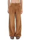 Isabel Marant High Waist Trousers Wide Legs