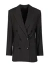 Isabel Marant Women Jevima Wool Prince Of Wales Suit Jacket In Gray