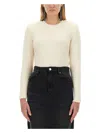 Isabel Marant Kalo Sweater In Neutral