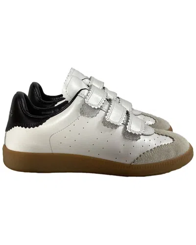Isabel Marant Women's Leather Beth Logo Sneaker, Size It | 36 (authentic Pre-  Loved)