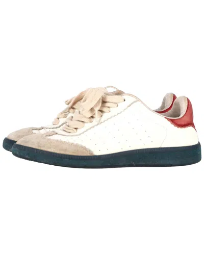 Pre-owned Isabel Marant Women's Leather Bryce Lace-up Sneaker (authentic Pre-loved)