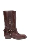 Isabel Marant Brown Heiko Mid-calf Boots In Brown