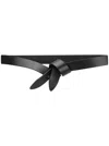 Isabel Marant Lecce Black Belt In Black