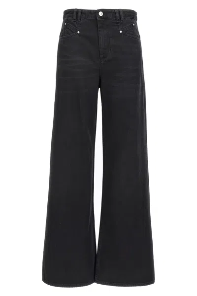 Isabel Marant Belvira Jeans In Black