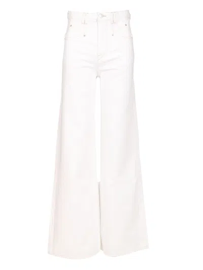 Isabel Marant Women "lemony" Jeans In White