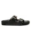 Isabel Marant Lennyo Studded Slides In Black