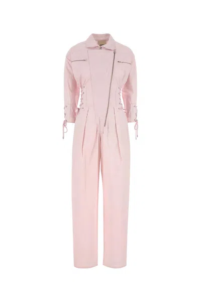 Isabel Marant Women Light Pink Cotton Irianna Jumpsuit
