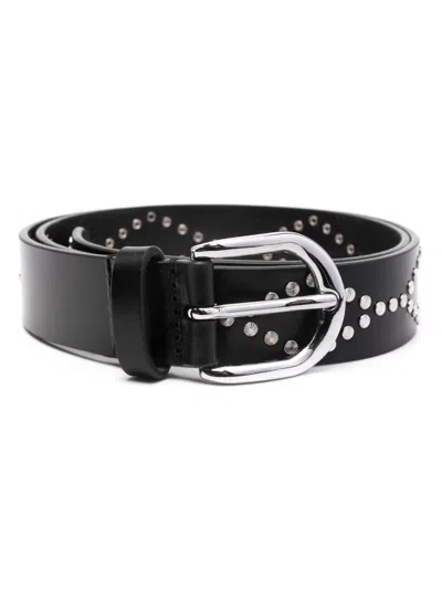 Isabel Marant Women Liliana Leather Belt In Multi