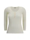 Isabel Marant Maglia A Maniche Lunghe A Costine In Neutral