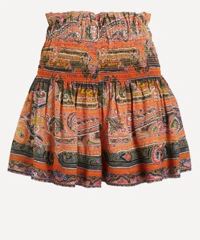 Isabel Marant Maelly Shorts In Orange