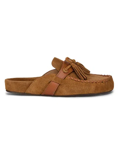 Isabel Marant Women's Malvin Suede Mules In Brown