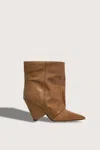 Isabel Marant Women's Meela Leather Boots In Brown In Brown