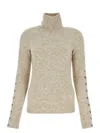 Isabel Marant Melange Sand Nylon Blend Malo Sweater
