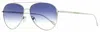 Isabel Marant Milo Im0011s Sunglasses Woman Sunglasses Silver Size 60 Metal In Multi