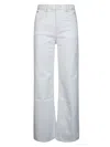 Isabel Marant Lemony Denim Jeans In White
