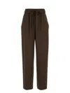 Isabel Marant Women Mud Viscose Blend Kendra Pant