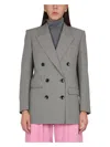 Isabel Marant Nevim Double-breasted Jacket In Multicolour