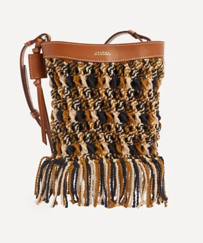 Isabel Marant Women's Noli Macrame Bucket Bag In Brown