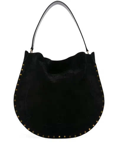 ISABEL MARANT ISABEL MARANT WOMEN OSKAN LEATHER HOBO BAG