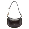Isabel Marant Women Oskan Moon Crossbody Bag In Brown