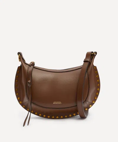 Isabel Marant Women's Oskan Moon Leather Shoulder Bag
