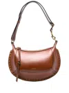 Isabel Marant Oskan Moon Leather Shoulder Bag