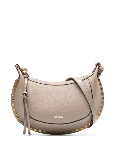 Isabel Marant Women Oskan Moon Leather Shoulder Bag In Multicolor