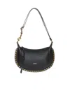 Isabel Marant Women Oskan Moon Shoulder Bag In Soft Leather In Multi