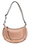 Isabel Marant Pink Oskan Moon Shoulder Bag In Pink
